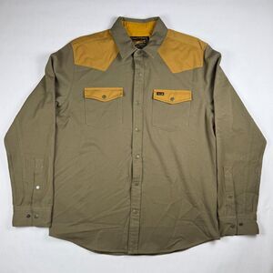 Howler Brothers Stockman Stretch Snapshirt Western Pearl Snap Medium